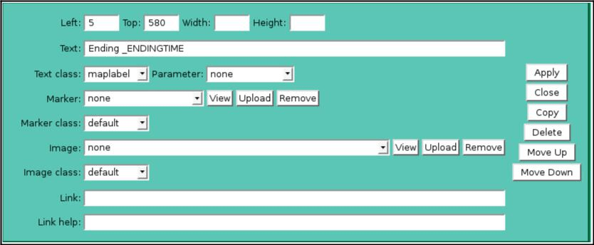 Map Annotation Edit Panel